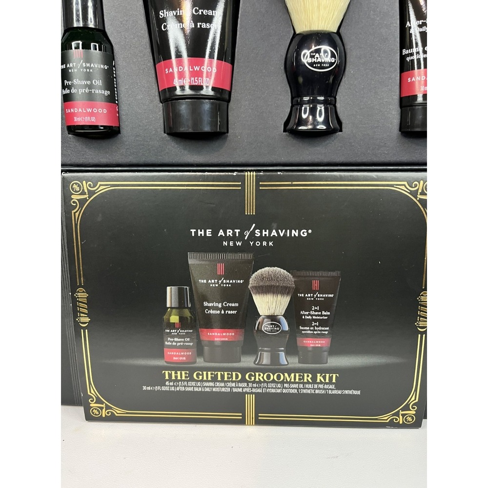 The Art of Shaving The Gifted Groomer Kit Sandalwood 4-PC Gift Set - NEW - Picture 2 of 3